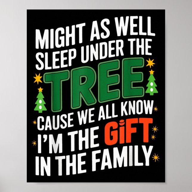 Affiche Funny Christmas Tee Shirts Kids Mens Xmas Pajamas  (Devant)