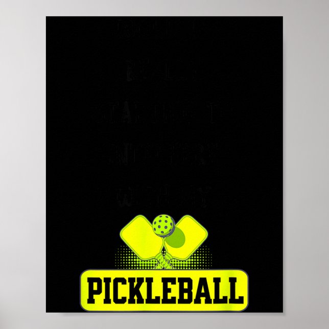 Affiche Funny Ckleball Work Quote Ckleball Lover Office Jo (Devant)