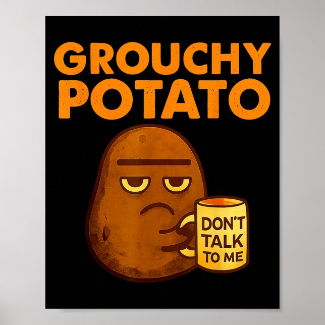 Affiche Funny Couple Sweet Tato &amp; Grouchy Tato  (Devant)