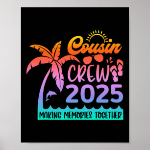 Affiche Funny Cousin Crew 2025 Summer Group Making Memorie