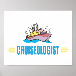 Affiche Funny Cruise Ship