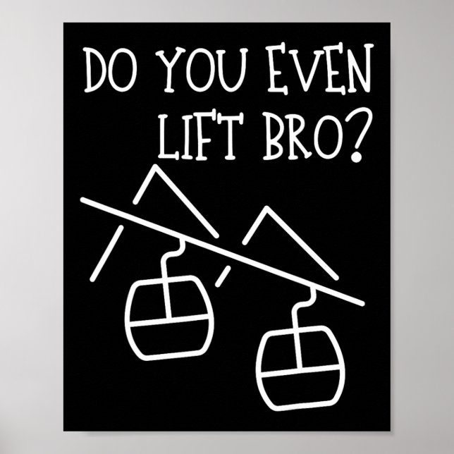 Affiche Funny Do You Even Lift  (Devant)