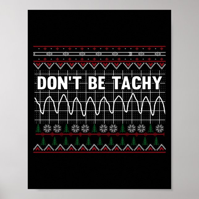 Affiche Funny Don't Be Tachy Ems Long Sleeve  (Devant)