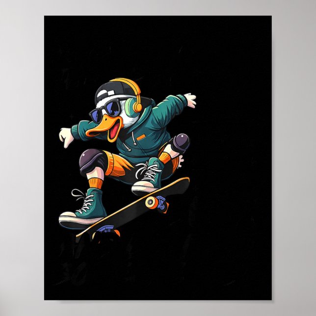 Affiche Funny Duck Graphic Tees Men Women Teens Funny Quot (Devant)