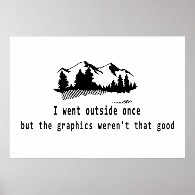 Affiche Funny est sorti une fois les graphismes jeux d'ord (Devant)