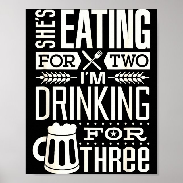 Affiche Funny Expecting Dad Shirt For Pregnancy New Dad Fa (Devant)