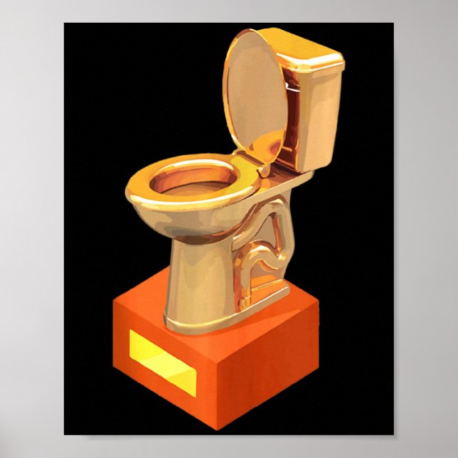 Affiche Funny Fantasy Football Loser Toilet  (Devant)