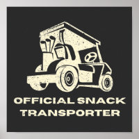 Funny Golf Cart | Transporteur de snacks officiel