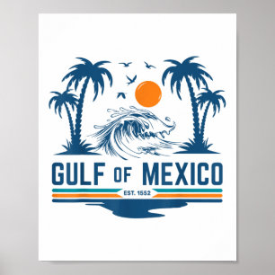 Affiche Funny Golfe Du Mexique Golfe Des Etats-Unis 2025