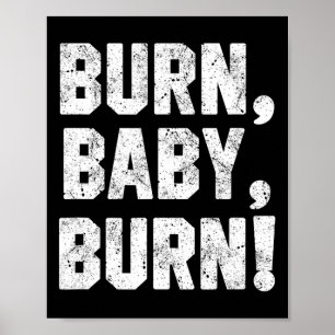 Affiche Funny Grill Shirt Burn