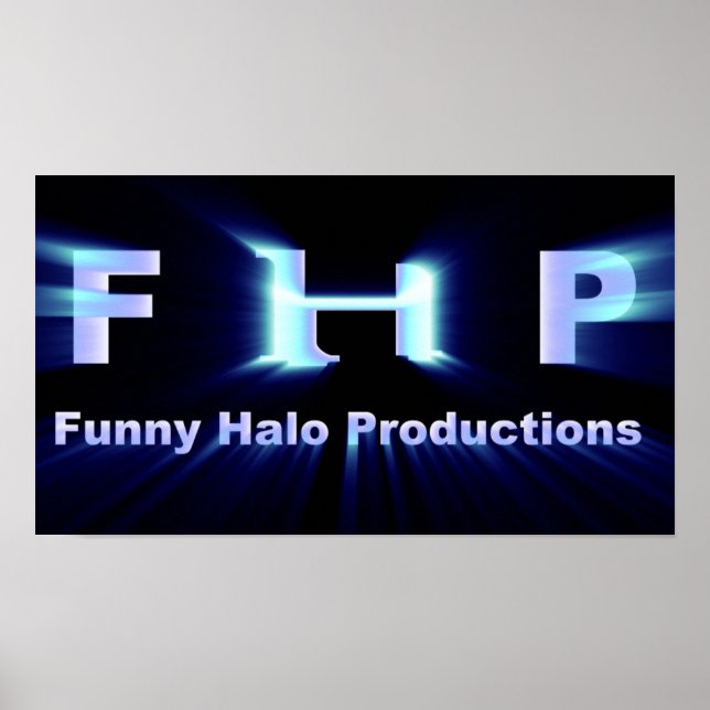 Affiche Funny Halo Productions (Devant)