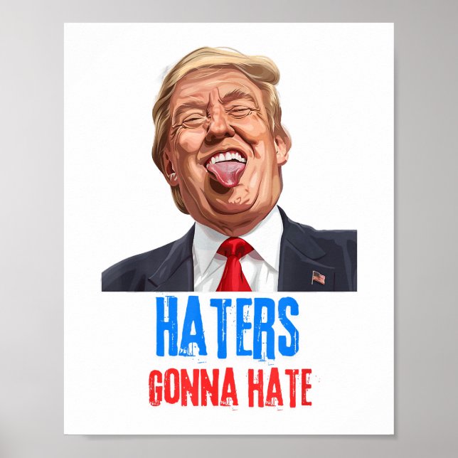 Affiche Funny Haters va détester des citations drôles en d (Devant)