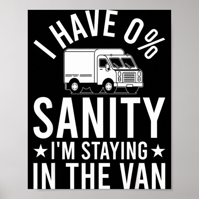 Affiche Funny I'm Staying In Tha Van Phasmophobia Gamer Ma (Devant)
