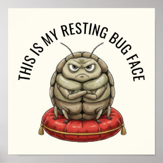 Affiche Funny Insect Bug