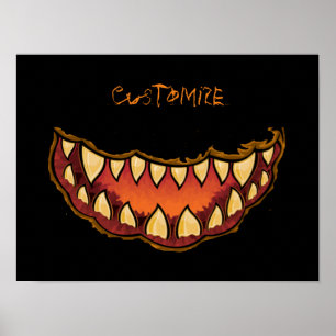 Affiche Funny Jack o'lantern Thunder_Cove