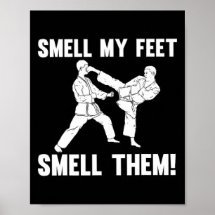 Affiche Funny Karate Design Pour Hommes Femmes Karate Mart