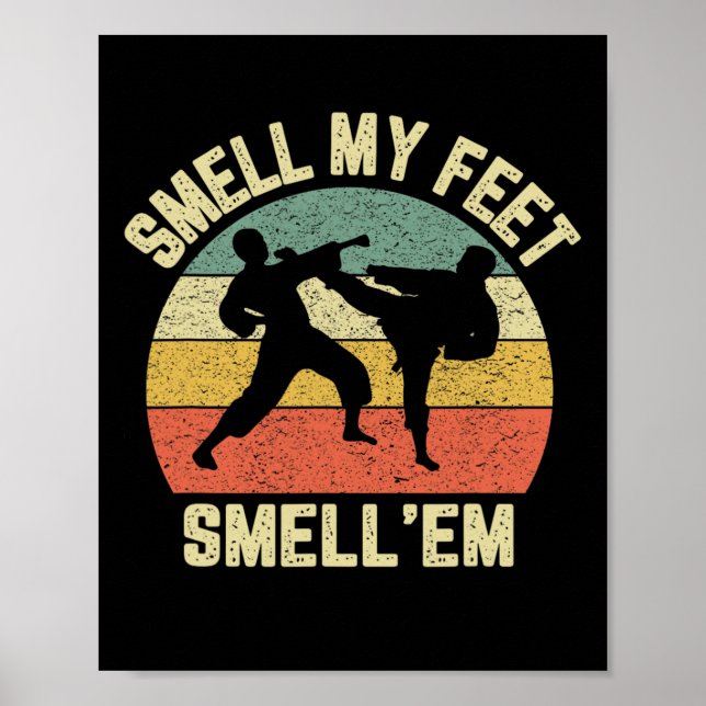 Affiche Funny Karate odell My Feed Martial Arts Taekwondo (Devant)