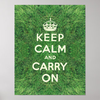Affiche Funny keep calm and carry on