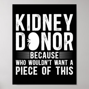 Affiche Funny Kidney Sensibilisation des donneurs Lon de t
