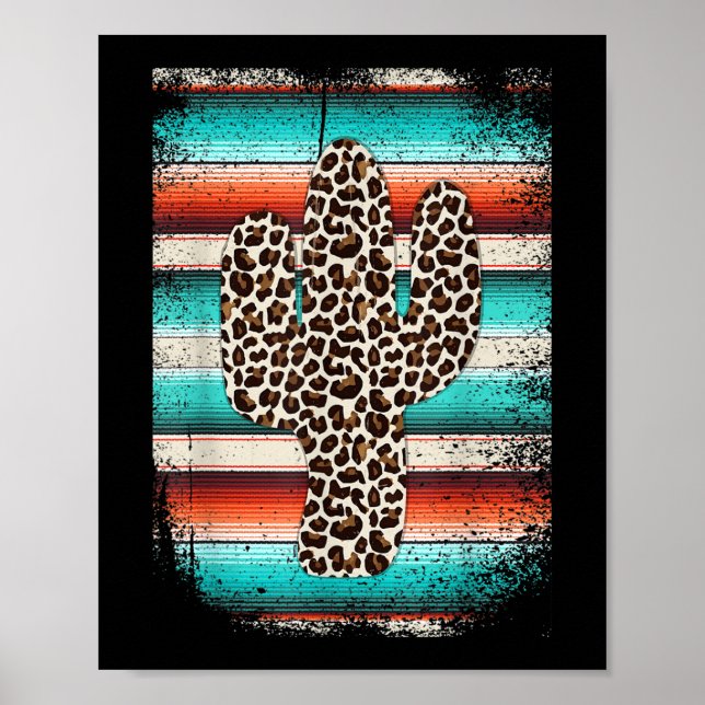 Affiche Funny Leopard (Devant)