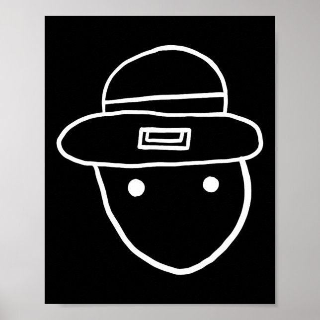 Affiche Funny Leprechaun Amateur Sketch meme Irish St Part (Devant)