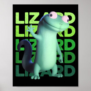 Affiche Funny Lizard mème Animal Femmes Hommes