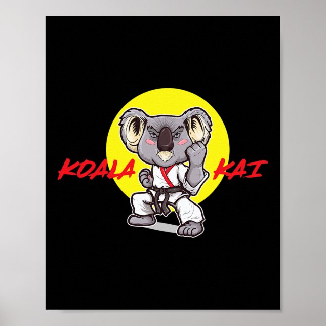 Affiche Funny Martial Arts Karate Dojo Commercial Parodie  (Devant)