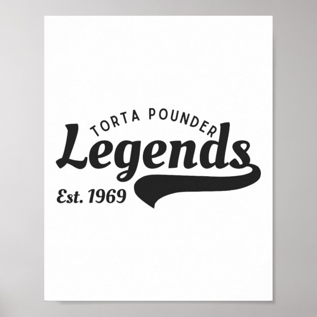 Affiche Funny Mexicain Latino Pounder Torta Légendes Cinco (Devant)