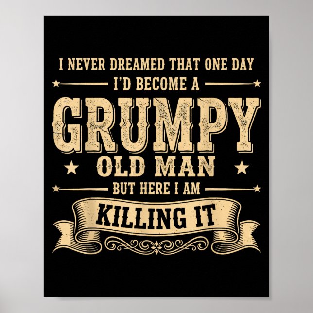 Affiche Funny Mpy Old Man  (Devant)
