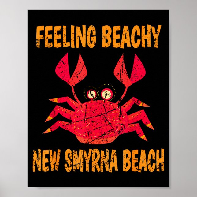 Affiche Funny New Smyrna Beach Vacation Summer Quote For M (Devant)
