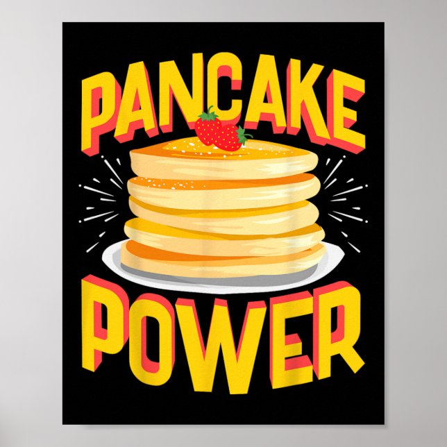 Affiche Funny Pancake Power (Devant)