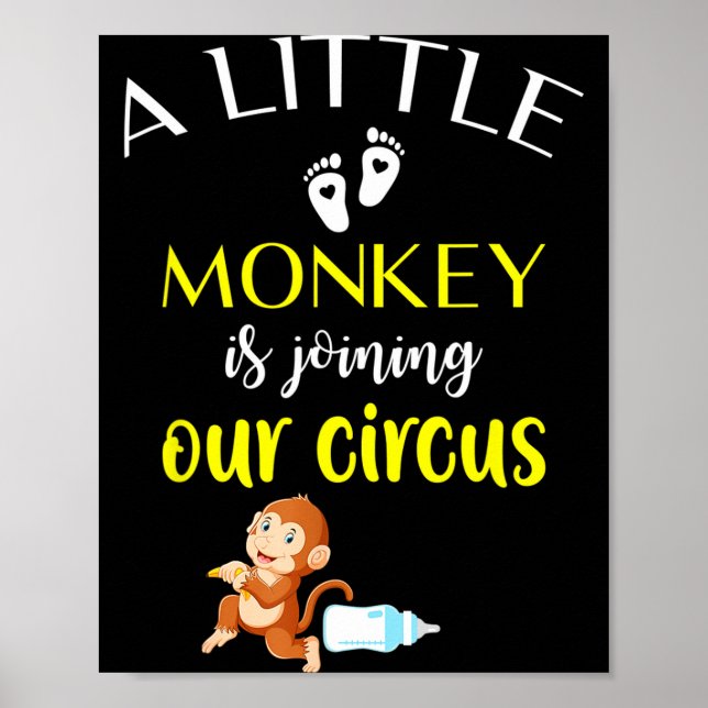 Affiche Funny Pregnancy Announcement New Baby Reveal  (Devant)