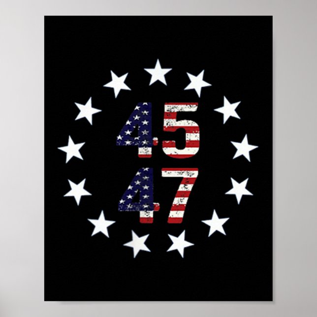 Affiche Funny Qr President Trump Dance Code (Devant)