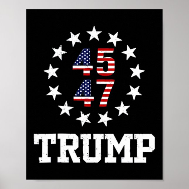 Affiche Funny Qr Président Trump Dance Code Inauguration D (Devant)
