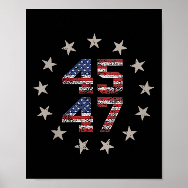 Affiche Funny Qr President Trump Dance Code (sur Byck) 6 (Devant)