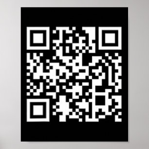 Affiche Funny Qr Trump 47 Jour de l'Inauguration 2025 Code