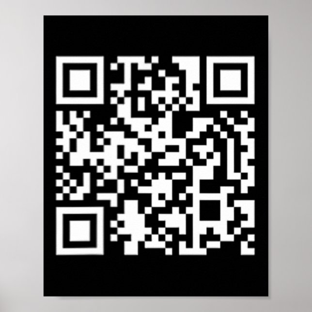 Affiche Funny Qr Trump 47 Jour de l'Inauguration 2025 Code (Devant)