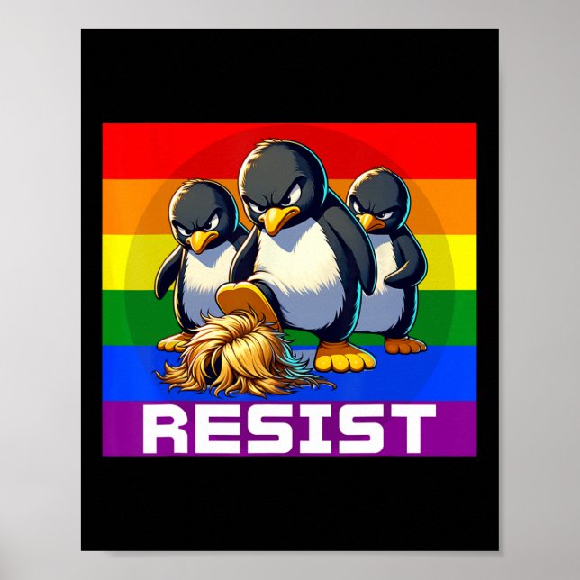 Affiche Funny Resist Tariffs Protest Groovy Men Women 4th  (Devant)