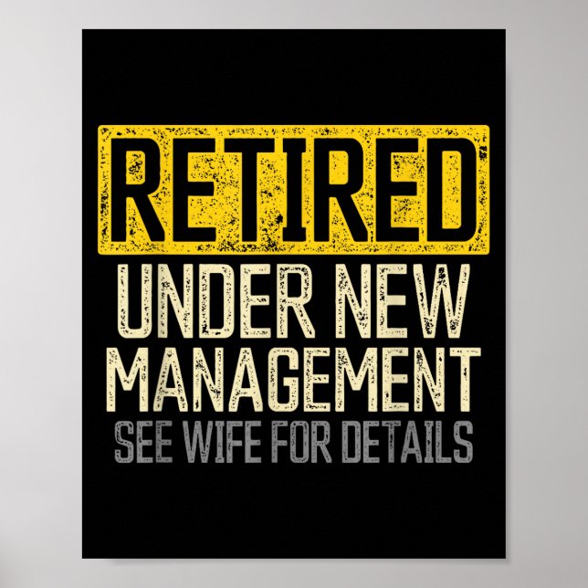 Affiche Funny Retirement Shirts For Men Retirement Funny R (Devant)