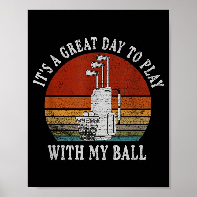 Affiche Funny Retre Golf Tee For Men Golf,funny Srt Father (Devant)