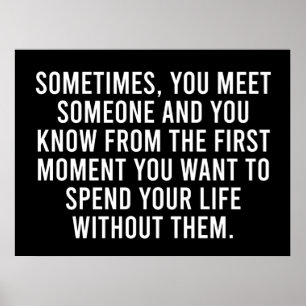 Affiche Funny Sarcastic Introvert Humour Dire