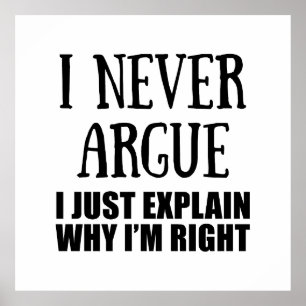 Affiche Funny sarcastique cite humour adulte sarcasme