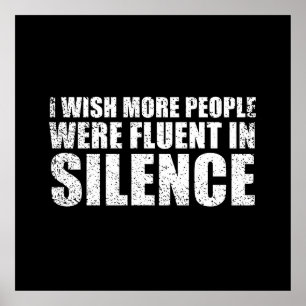 Affiche Funny sarcastique cite humour adulte sarcasme