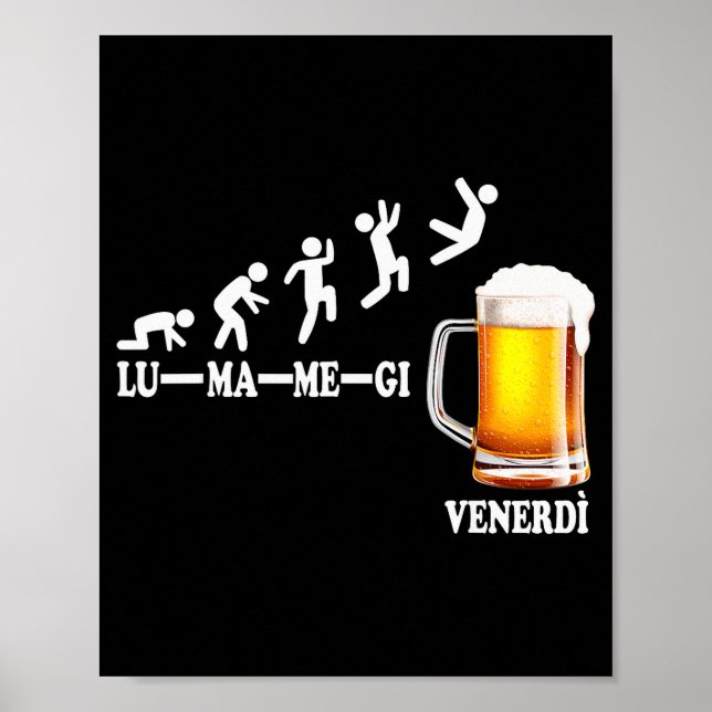 Affiche Funny Sayings Week On Finally Friday Week  (Devant)