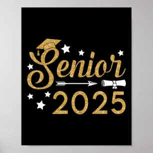 Affiche Funny Senior Cl Of 2025 College Graduation Don Pou