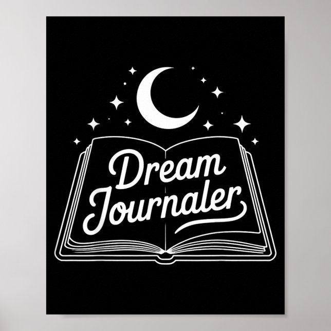 Affiche Funny Sleep Hygiene Dream Journaling Status Symbol (Devant)