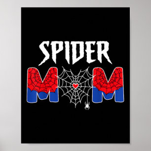Affiche Funny Spider Maman Mama Fête des mères pour les fe
