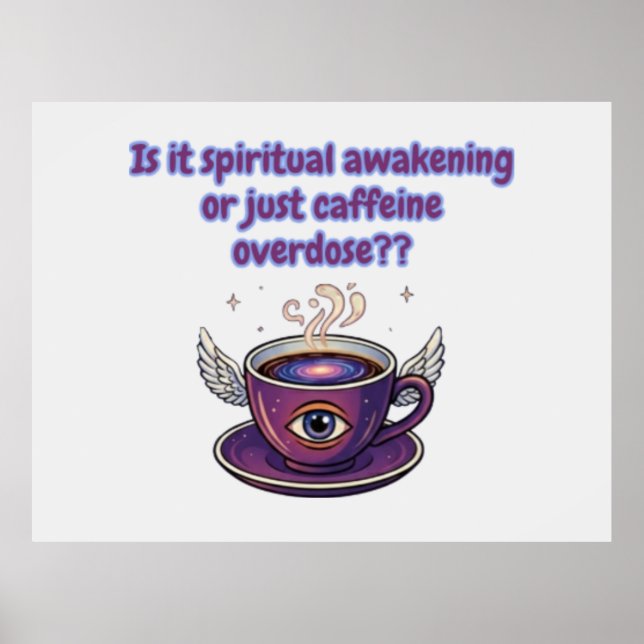 Affiche Funny spiritual awakening (Devant)