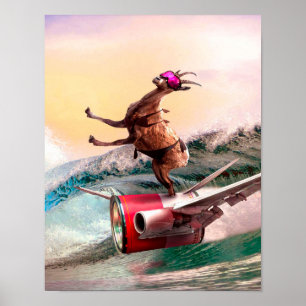 Affiche Funny Surfing