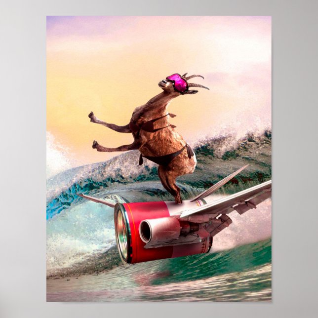 Affiche Funny Surfing (Devant)